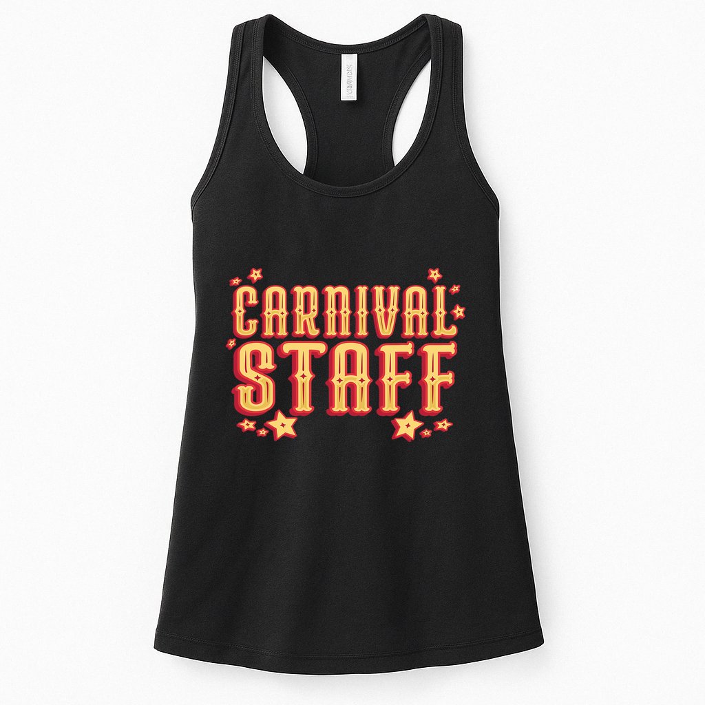 Carnival Staff Circus Event Womens Tank Top