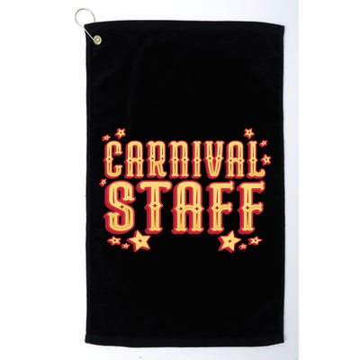 Carnival Staff Circus Event Golf Towel