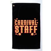 Carnival Staff Circus Event Golf Towel