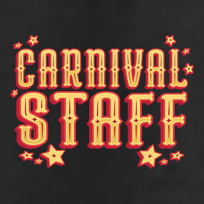 Carnival Staff Circus Event Golf Towel