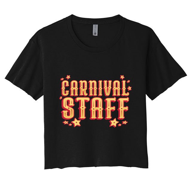 Carnival Staff Circus Event Crop Top