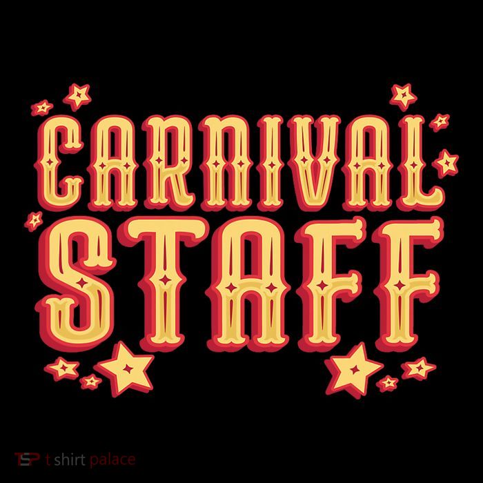 Carnival Staff Circus Event Womens T-Shirt