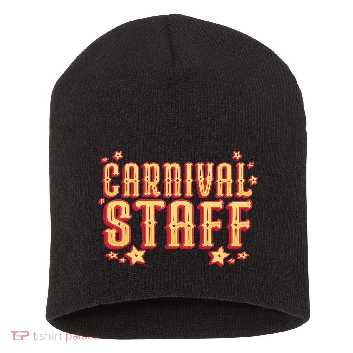Carnival Staff Circus Event Short Acrylic Beanie
