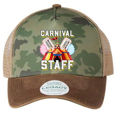 Carnival Staff Circus Event Security Ringmaster Lover Cute Legacy Tie Dye Trucker Hat