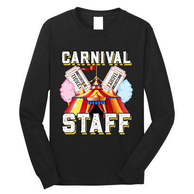 Carnival Staff Circus Event Security Ringmaster Lover Cute Long Sleeve Shirt