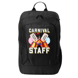 Carnival Staff Circus Event Security Ringmaster Lover Cute City Backpack