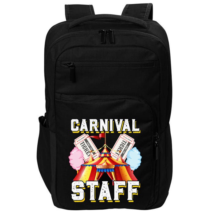 Carnival Staff Circus Event Security Ringmaster Lover Cute Impact Tech Backpack