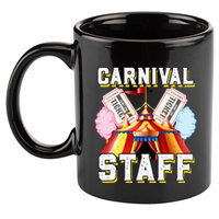 Carnival Staff Circus Event Security Ringmaster Lover Cute 11oz C Handle Ceramic Mug