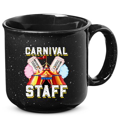 Carnival Staff Circus Event Security Ringmaster Lover Cute 15oz Campfire Ceramic Mug