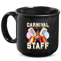 Carnival Staff Circus Event Security Ringmaster Lover Cute 15oz Campfire Ceramic Mug