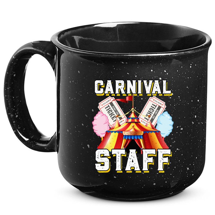 Carnival Staff Circus Event Security Ringmaster Lover Cute 15oz Campfire Ceramic Mug