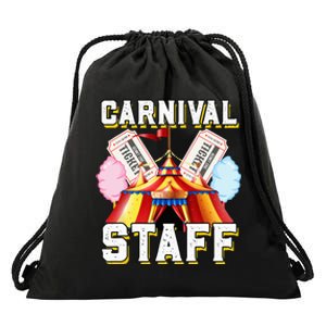 Carnival Staff Circus Event Security Ringmaster Lover Cute Drawstring Bag