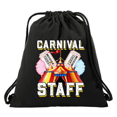 Carnival Staff Circus Event Security Ringmaster Lover Cute Drawstring Bag