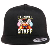 Carnival Staff Circus Event Security Ringmaster Lover Cute Flat Bill Trucker Hat