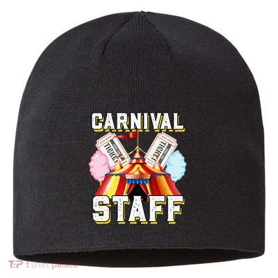 Carnival Staff Circus Event Security Ringmaster Lover Cute Sustainable Beanie