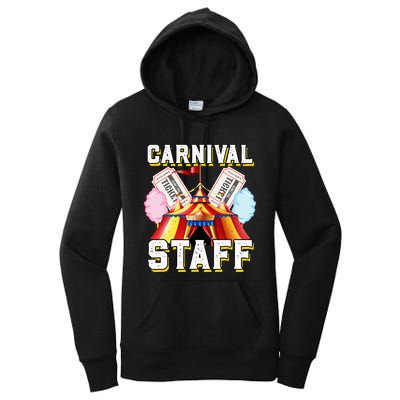 Carnival Staff Circus Event Security Ringmaster Lover Cute Women's Pullover Hoodie