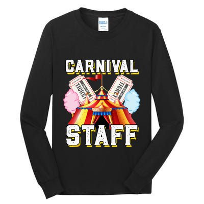 Carnival Staff Circus Event Security Ringmaster Lover Cute Tall Long Sleeve T-Shirt