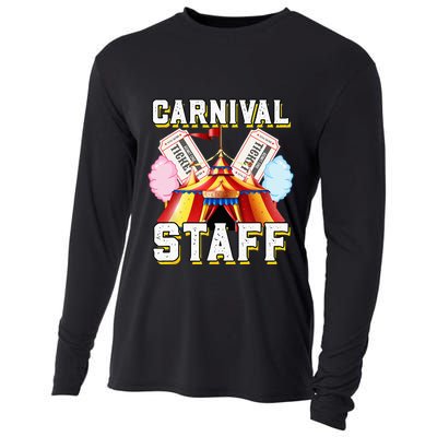Carnival Staff Circus Event Security Ringmaster Lover Cute Cooling Performance Long Sleeve Crew