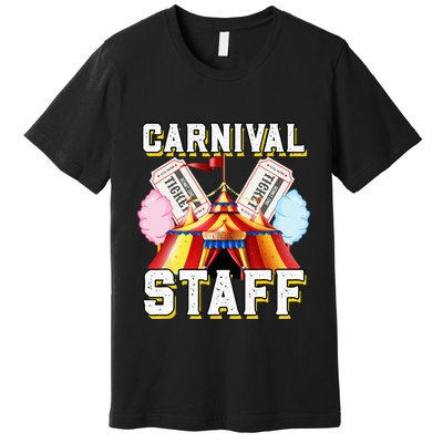 Carnival Staff Circus Event Security Ringmaster Lover Cute Premium T-Shirt