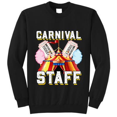 Carnival Staff Circus Event Security Ringmaster Lover Cute Tall Sweatshirt