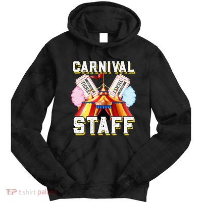 Carnival Staff Circus Event Security Ringmaster Lover Cute Tie Dye Hoodie