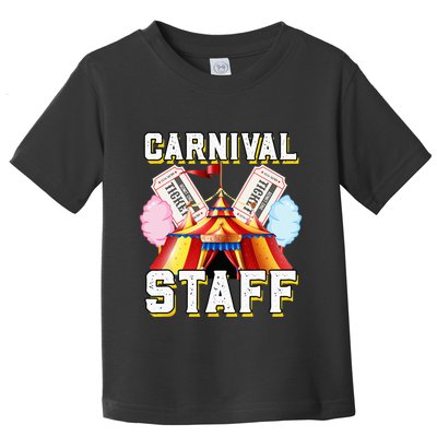 Carnival Staff Circus Event Security Ringmaster Lover Cute Toddler T-Shirt