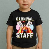 Carnival Staff Circus Event Security Ringmaster Lover Cute Toddler T-Shirt
