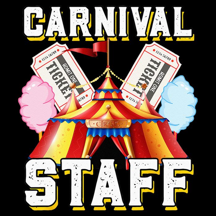Carnival Staff Circus Event Security Ringmaster Lover Cute Visor