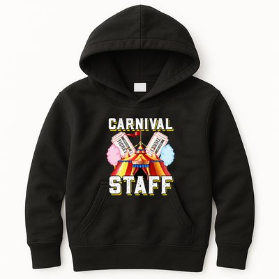 Carnival Staff Circus Event Security Ringmaster Lover Cute Kids Hoodie