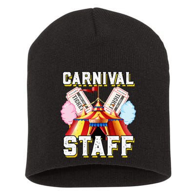 Carnival Staff Circus Event Security Ringmaster Lover Cute Short Acrylic Beanie