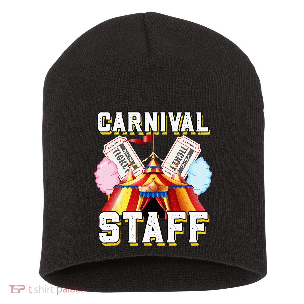 Carnival Staff Circus Event Security Ringmaster Lover Cute Short Acrylic Beanie