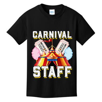 Carnival Staff Circus Event Security Ringmaster Lover Cute Kids T-Shirt