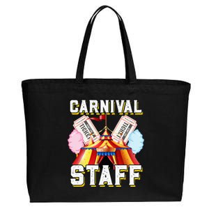 Carnival Staff Circus Event Security Ringmaster Lover Cute Cotton Canvas Jumbo Tote