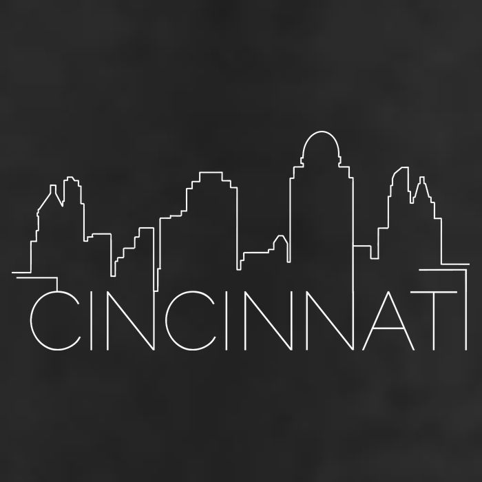 Cincinnati Skyline City View Tumbler