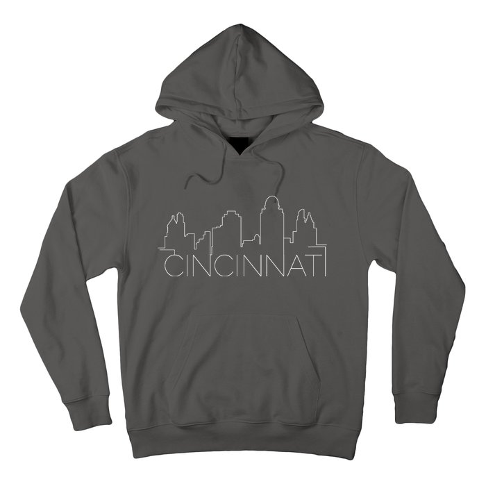 Cincinnati Skyline City View Hoodie