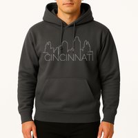 Cincinnati Skyline City View Hoodie