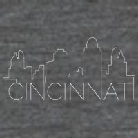 Cincinnati Skyline City View Baby Bodysuit