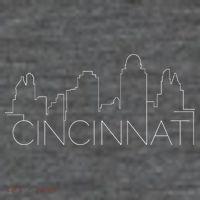 Cincinnati Skyline City View Wool Snapback Cap