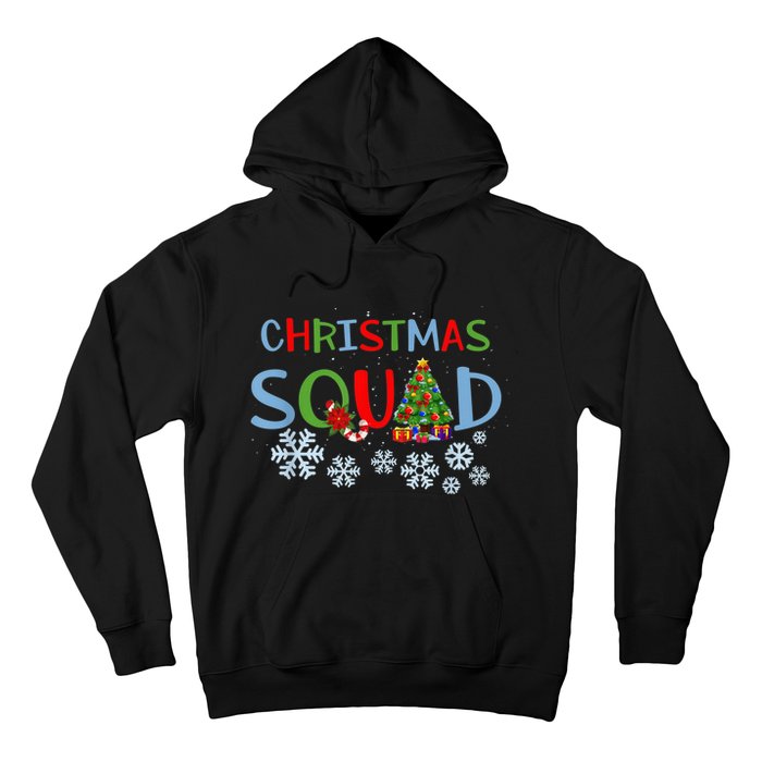 Christmas Squad Christmas Matching Funny Family Pajama Cute Hoodie