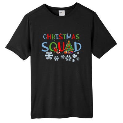 Christmas Squad Christmas Matching Funny Family Pajama Cute Tall Fusion ChromaSoft Performance T-Shirt