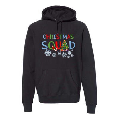 Christmas Squad Christmas Matching Funny Family Pajama Cute Premium Hoodie