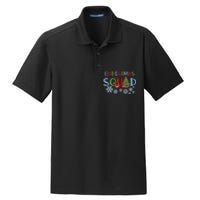 Christmas Squad Christmas Matching Funny Family Pajama Cute Dry Zone Grid Polo