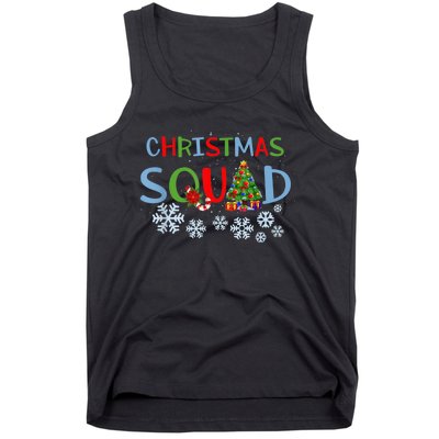 Christmas Squad Christmas Matching Funny Family Pajama Cute Tank Top