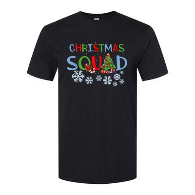 Christmas Squad Christmas Matching Funny Family Pajama Cute Softstyle CVC T-Shirt