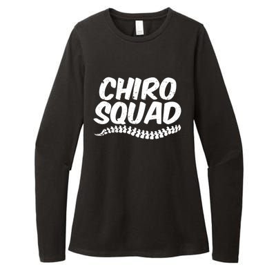 Chiro Squad Chiropractic Funny Chiropractor Novelty Humor Cool Gift Womens CVC Long Sleeve Shirt