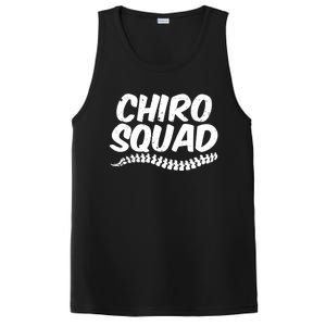 Chiro Squad Chiropractic Funny Chiropractor Novelty Humor Cool Gift PosiCharge Competitor Tank