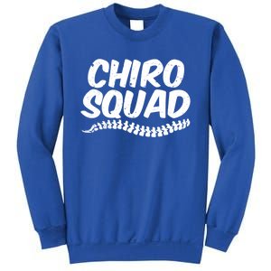 Chiro Squad Chiropractic Funny Chiropractor Novelty Humor Cool Gift Sweatshirt