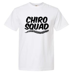 Chiro Squad Chiropractic Funny Chiropractor Novelty Humor Cool Gift Garment-Dyed Heavyweight T-Shirt