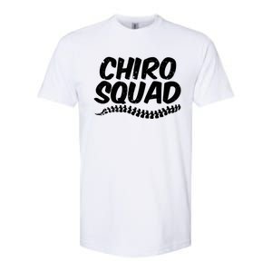 Chiro Squad Chiropractic Funny Chiropractor Novelty Humor Cool Gift Softstyle CVC T-Shirt