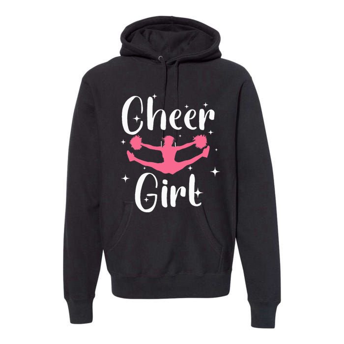 Cheer Squad Cheerleading Funny Cheerleader Premium Hoodie